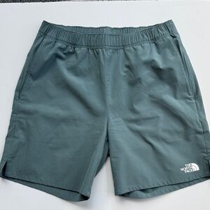 The North Face Men's Teal Athletic Shorts